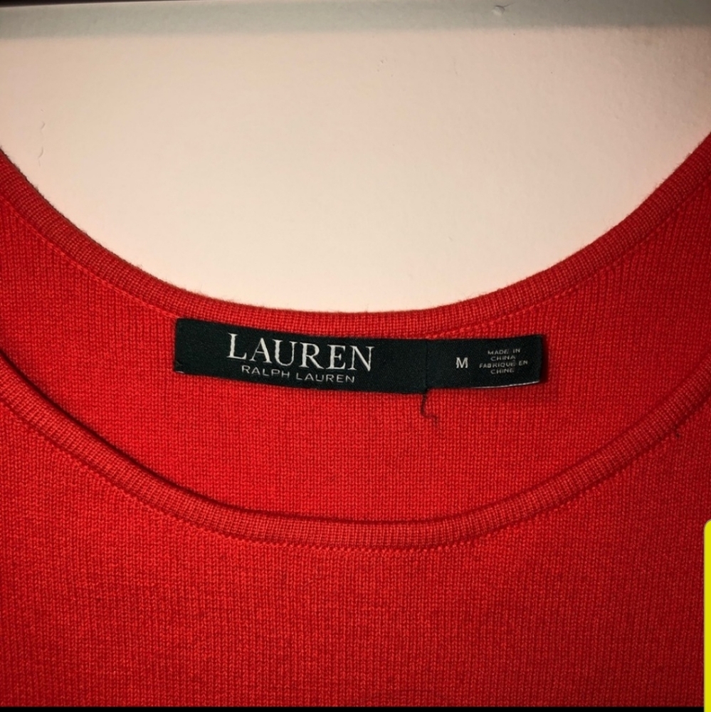 Lauren Ralph Lauren | Orange Tank Top - Picture 2 of 3